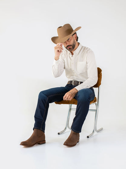 Pantalon Vaquero 7L FLEX Corte Regular Indigo Suavizado