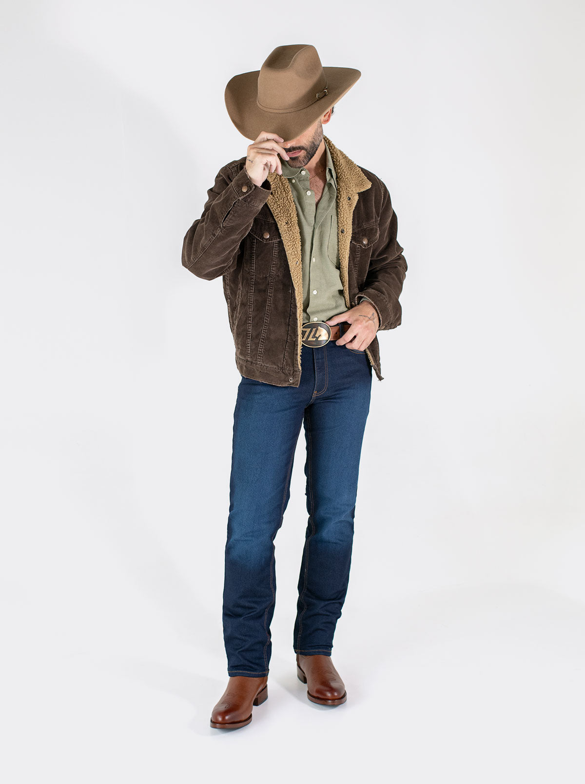 Pantalon Vaquero 7L FLEX Corte Regular Indigo Suavizado