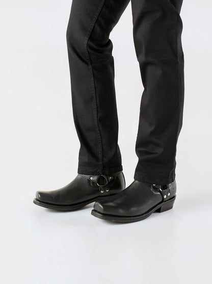 Pantalon Vaquero 7L FLEX Corte Regular Negro Suavizado
