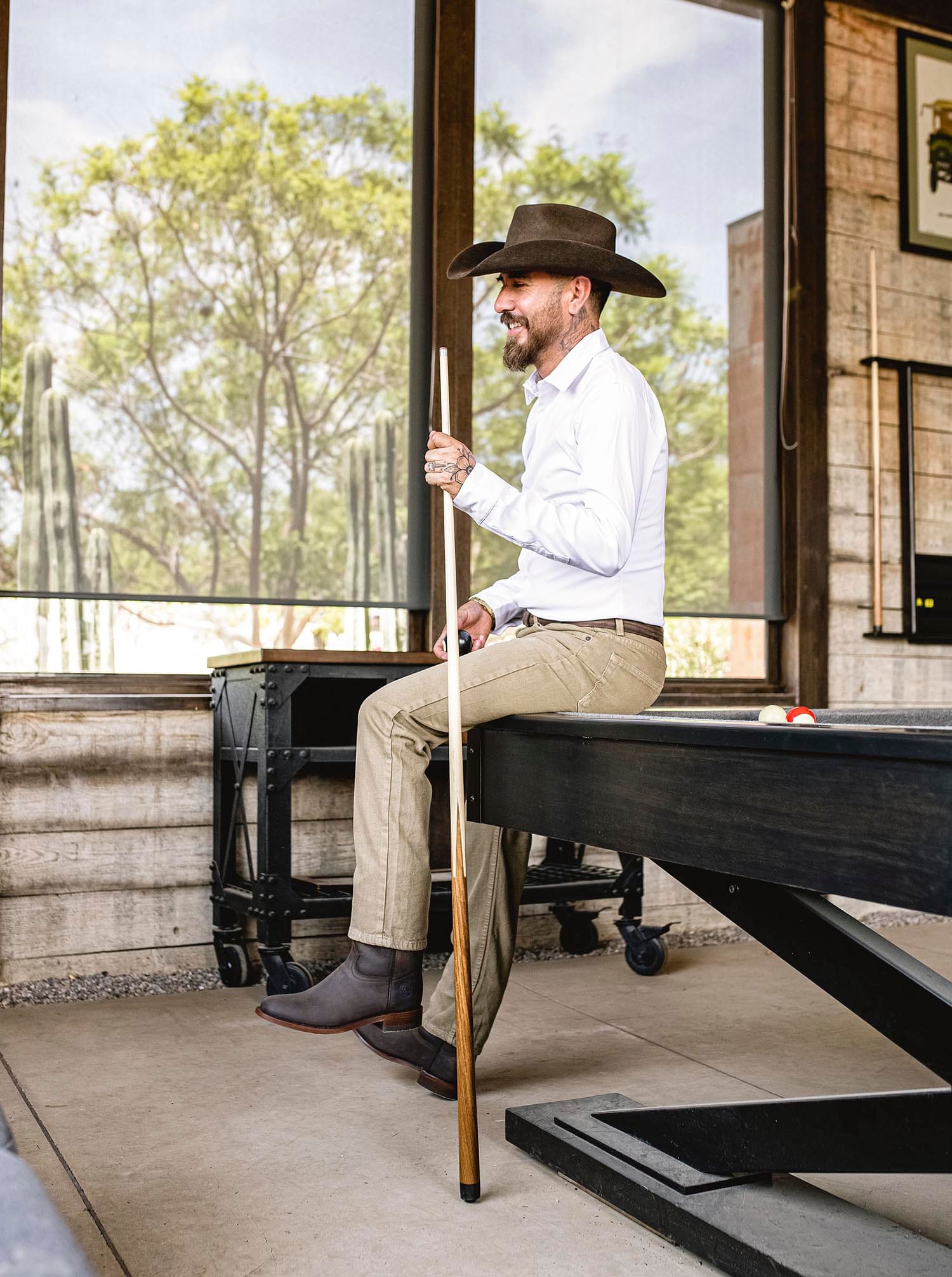 Bota Roper con Suela de Cuero Crazy Café Estilo 1000