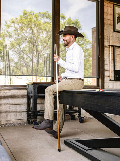 Bota Roper con Suela de Cuero Crazy Café Estilo 1000