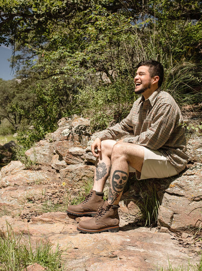 Bota Haiker Crazy Café Estilo 2413