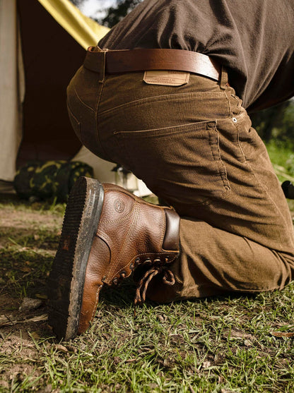 Bota Haiker Ligera de Uso Rudo Bull Fight Ocre Estilo 2333