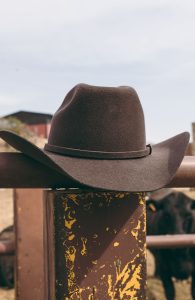 Sombrero Unisex Vaquero de Lana color Chocolate Siete Leguas Est. Texana